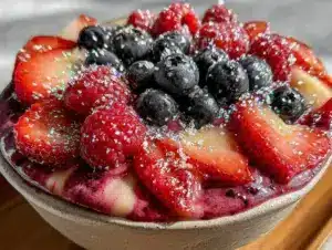 cherry smoothie bowl - featured image