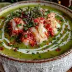 cold avocado soup - featured image