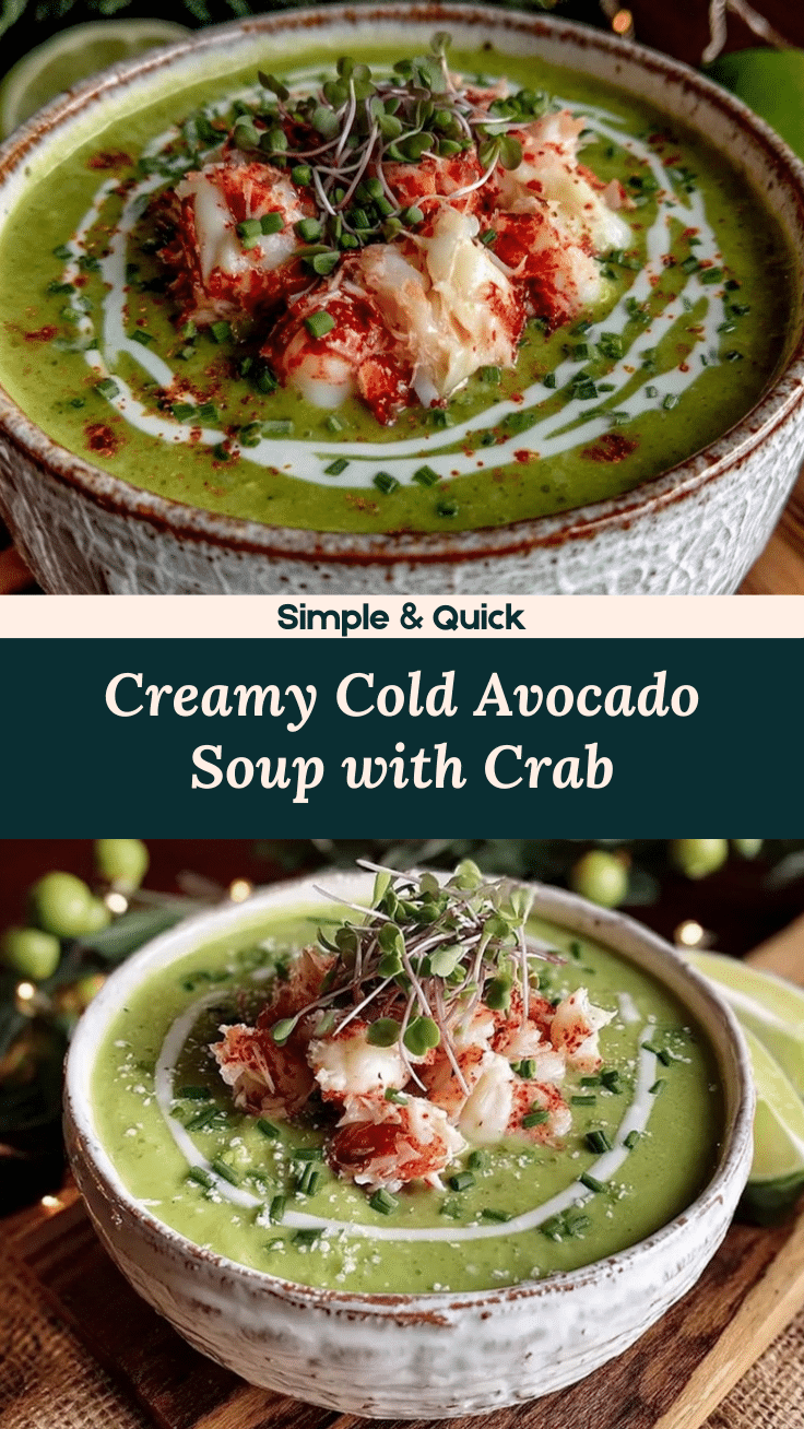 cold avocado soup recipe