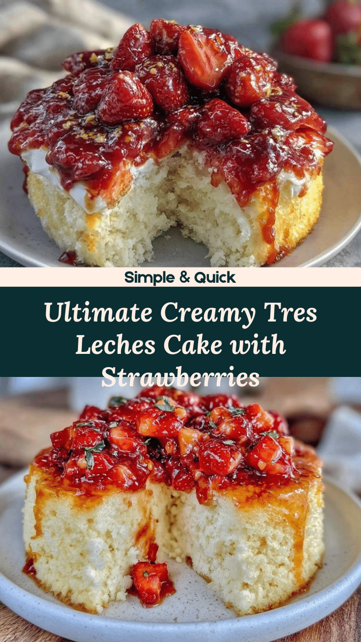 creamy tres leches cake recipe