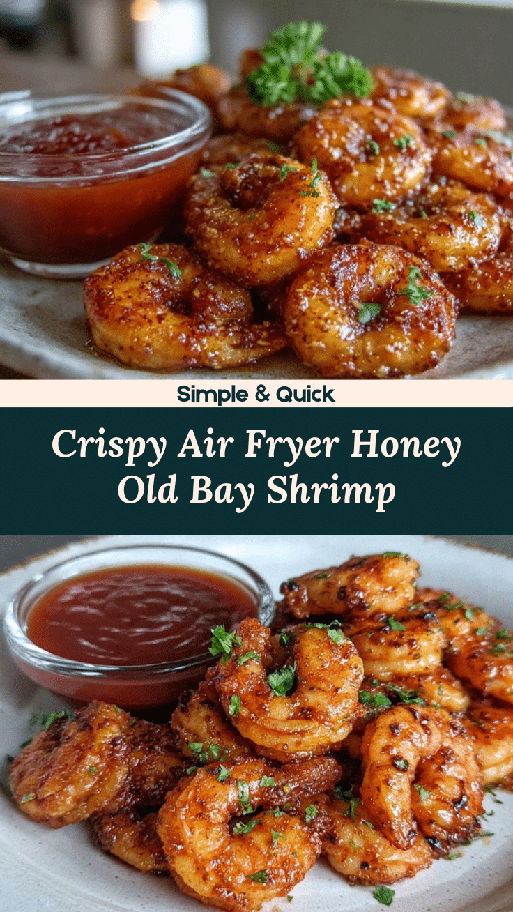 crispy air fryer honey old bay shrimp recipe