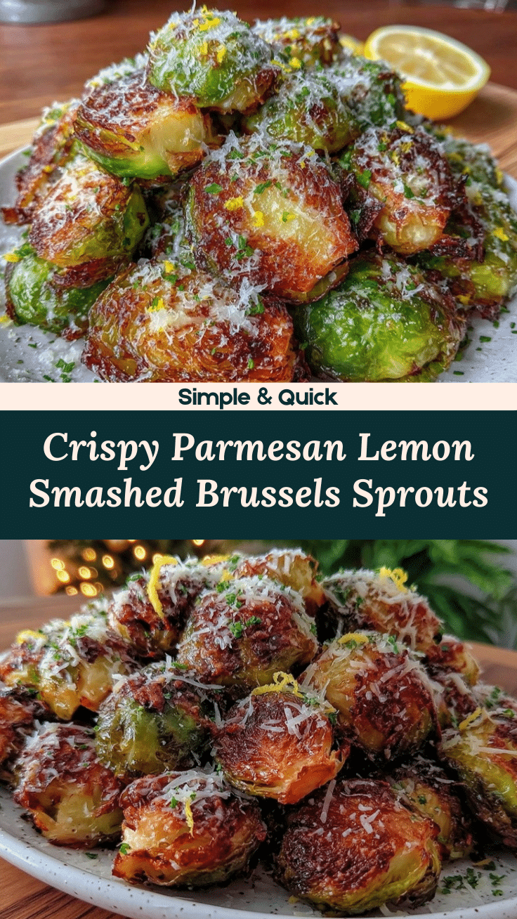 crispy air fryer smashed Brussels sprouts recipe