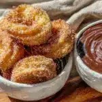 crispy baked churro bites - featured image