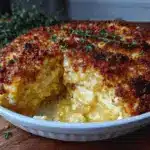 crispy gruyere scalloped potatoes au gratin - featured image