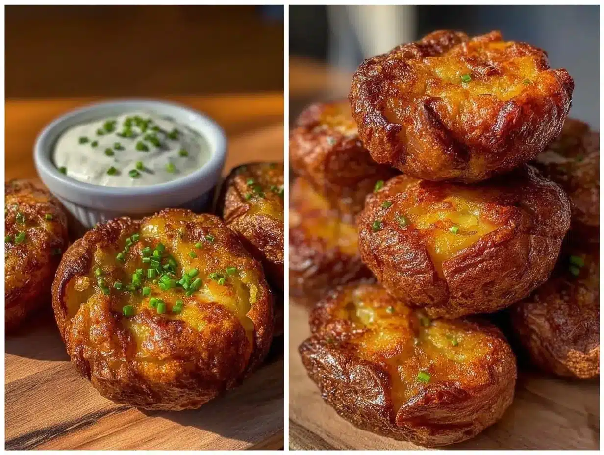 crispy smashed potato bites preparation steps