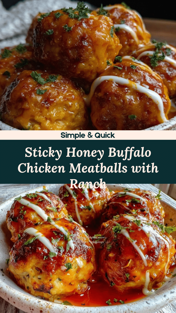 crockpot honey buffalo chicken meatballs recipe
