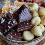dark chocolate coconut trail mix - featured image