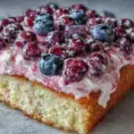 flag sheet cake recipe - featured image