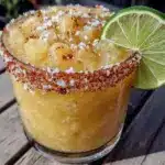Frozen Mango Coconut Rum Slushie - featured image