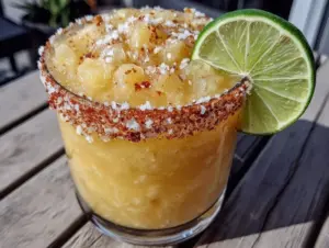 Frozen Mango Coconut Rum Slushie - featured image