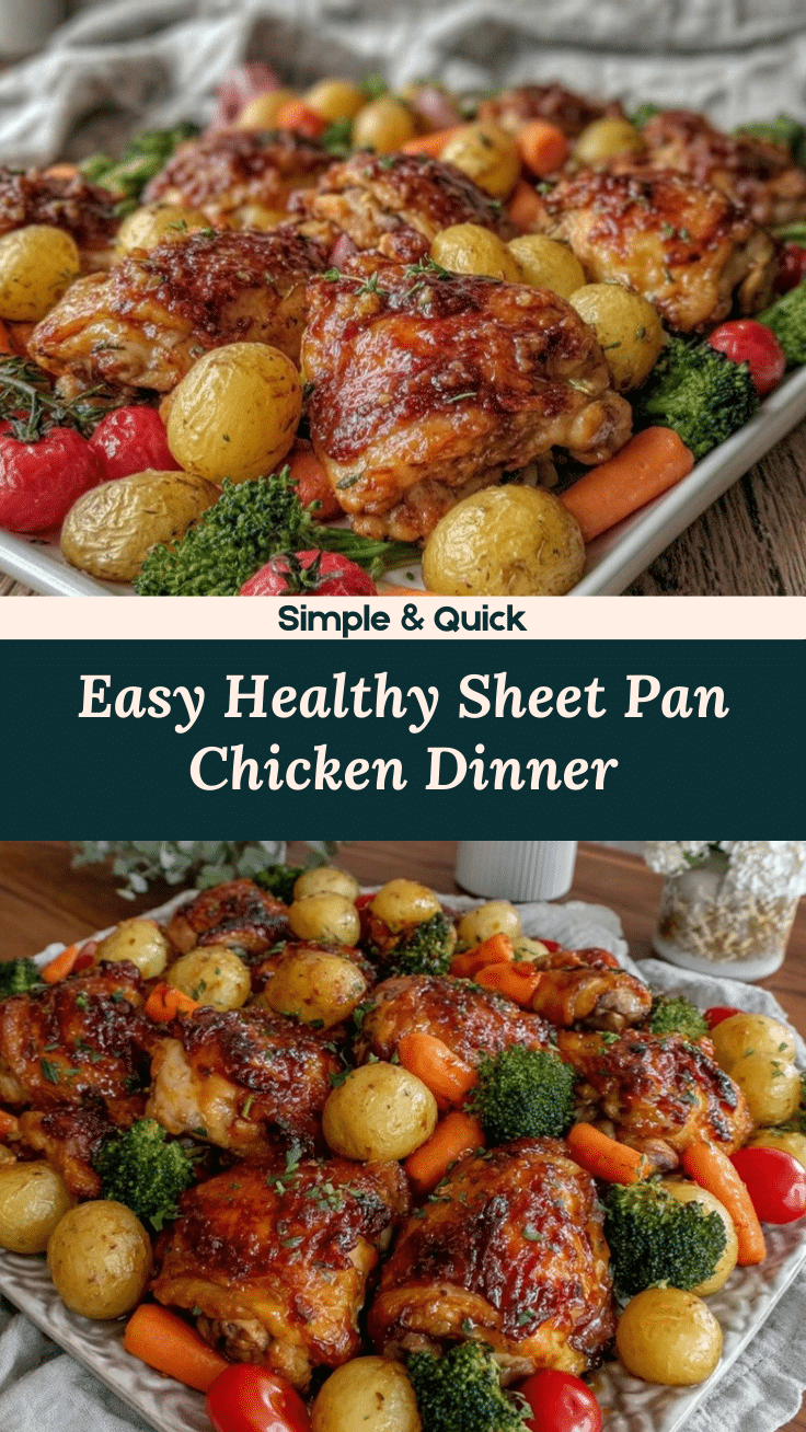 gestational diabetes friendly sheet pan chicken dinner recipe