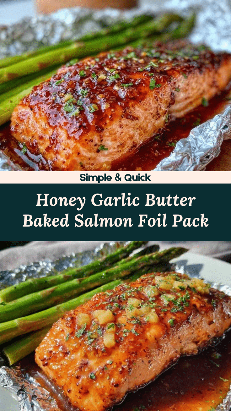 honey garlic butter baked salmon recipe