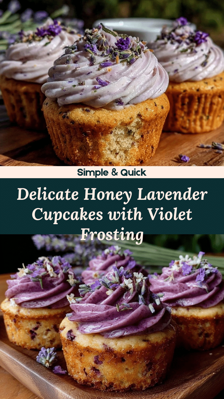 honey lavender cupcakes recipe