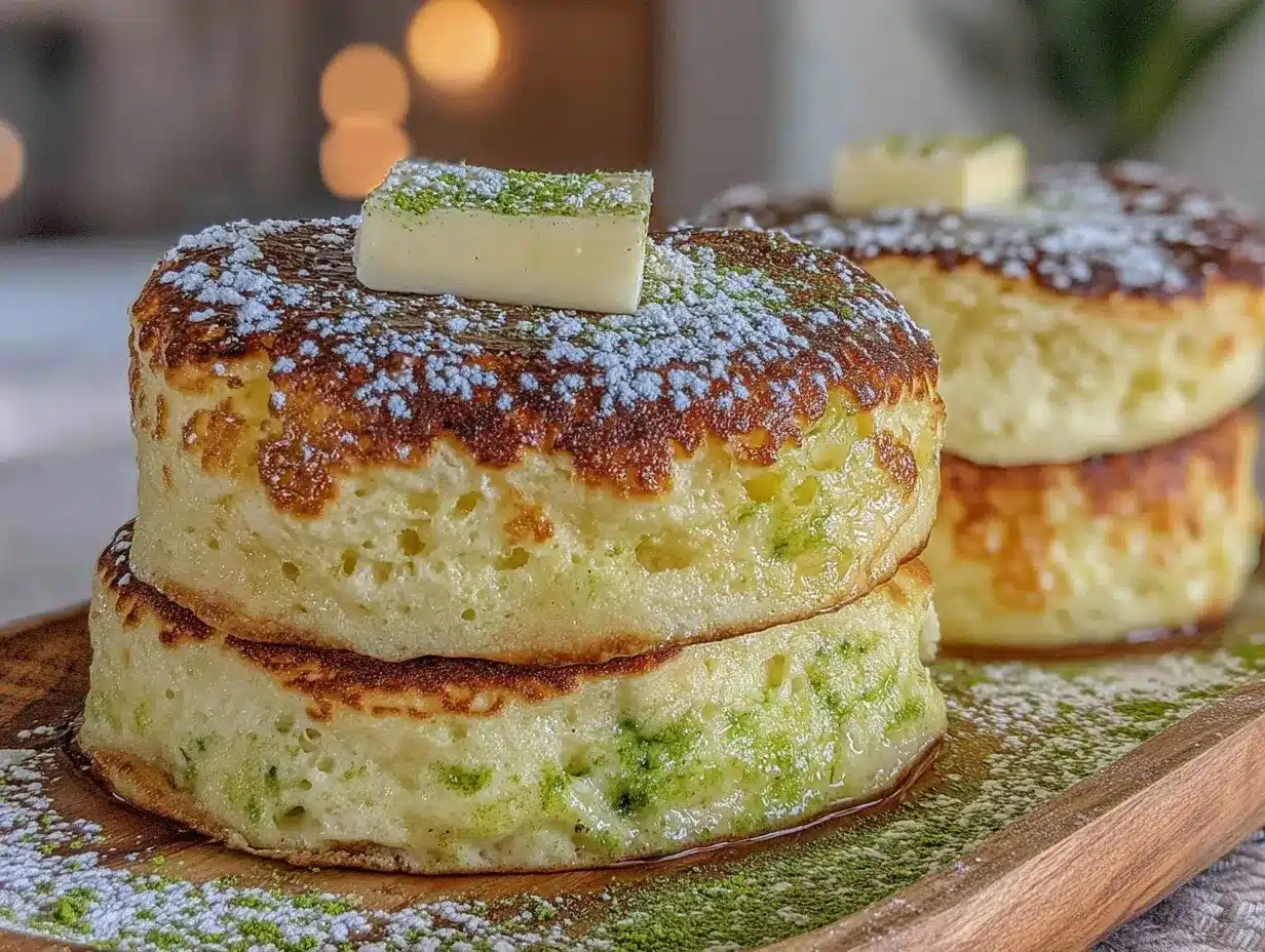 Japanese soufflé pancakes preparation steps