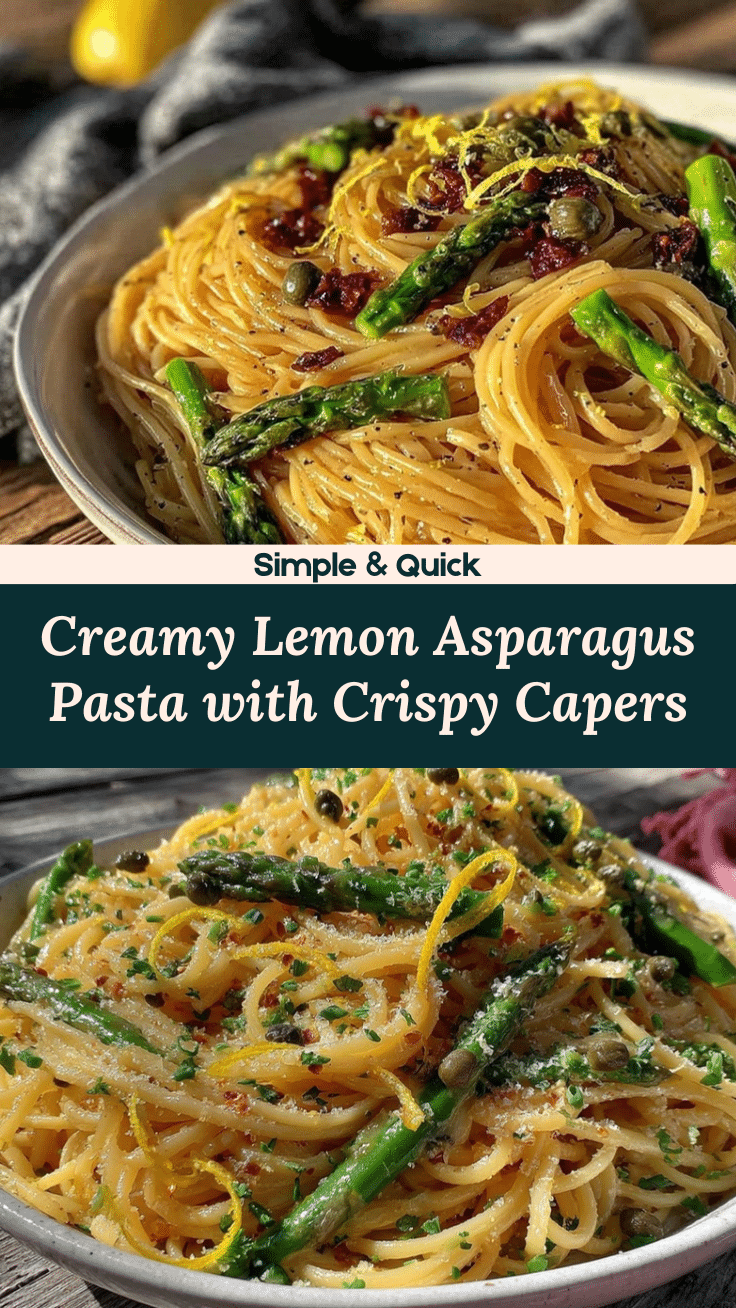 lemon asparagus pasta recipe