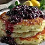 lemon ricotta pancakes - featured image