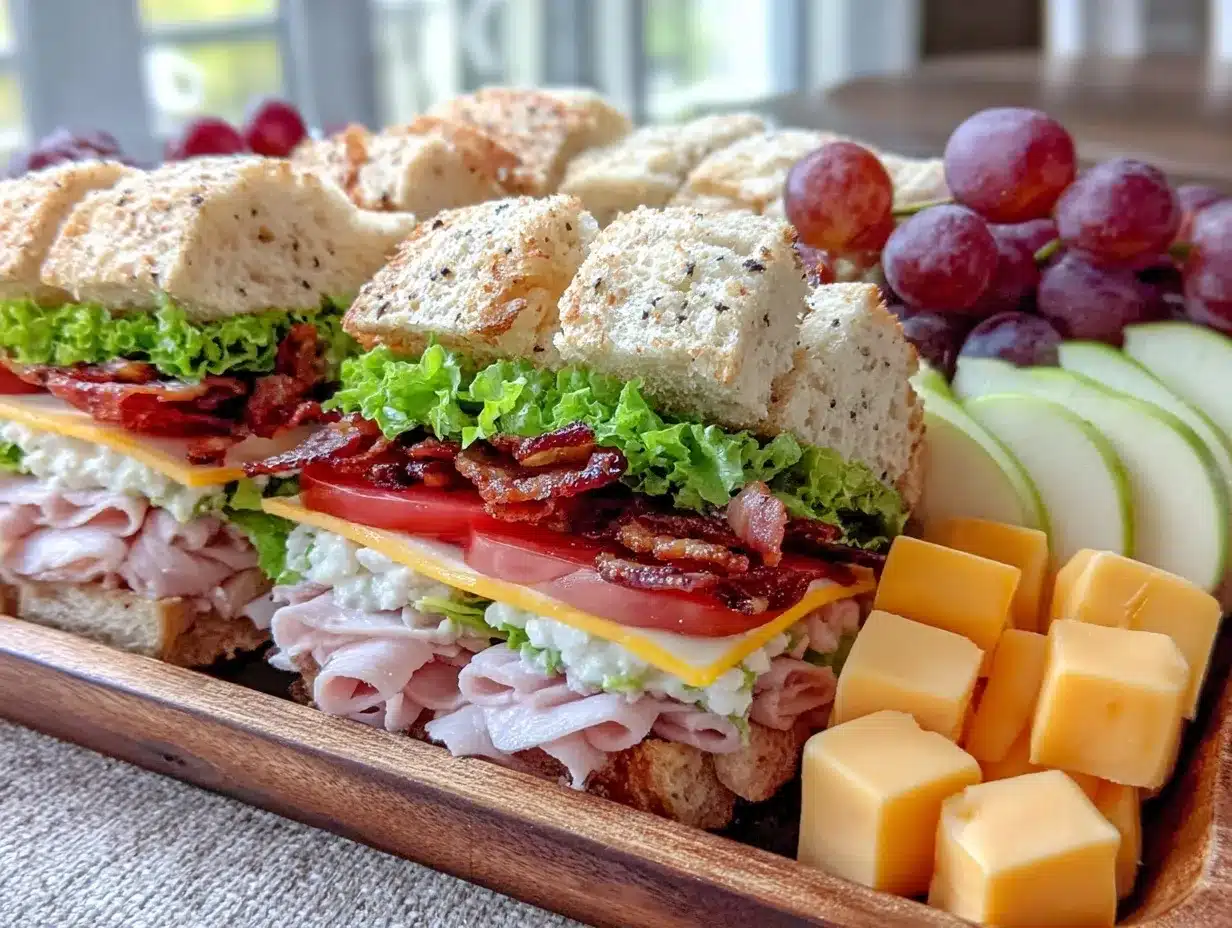 lunchbox snack charcuterie board preparation steps