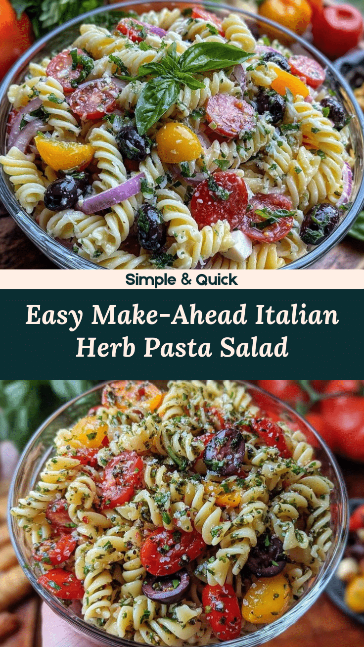 make-ahead grad party pasta salad recipe