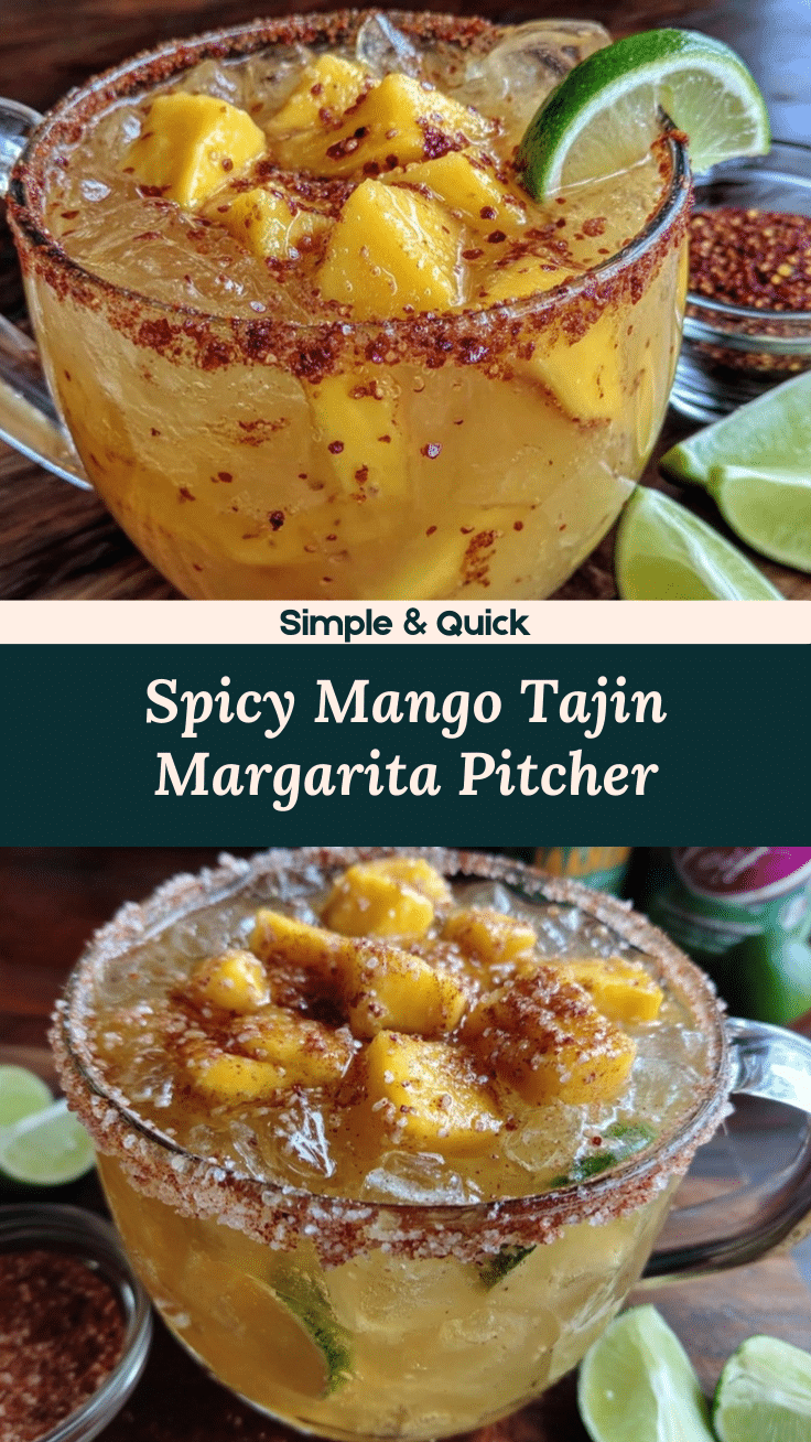 Mango Tajin Margarita Pitcher recipe