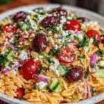Mediterranean Orzo Pasta Salad - featured image