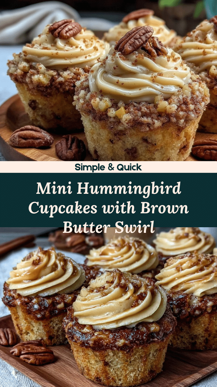 mini hummingbird cupcakes recipe