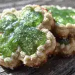 shamrock-shaped shortbread cookies - featured image