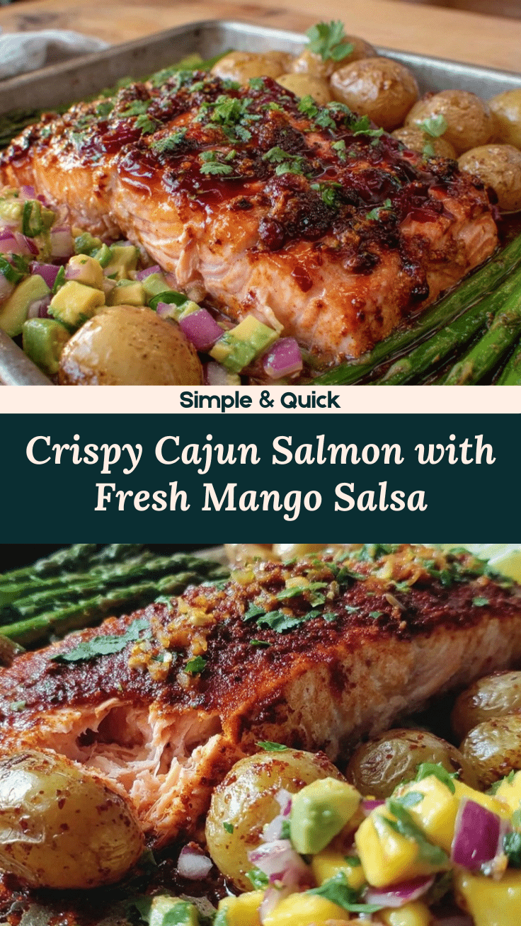 sheet pan cajun salmon recipe