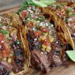 sheet pan carne asada tacos - featured image