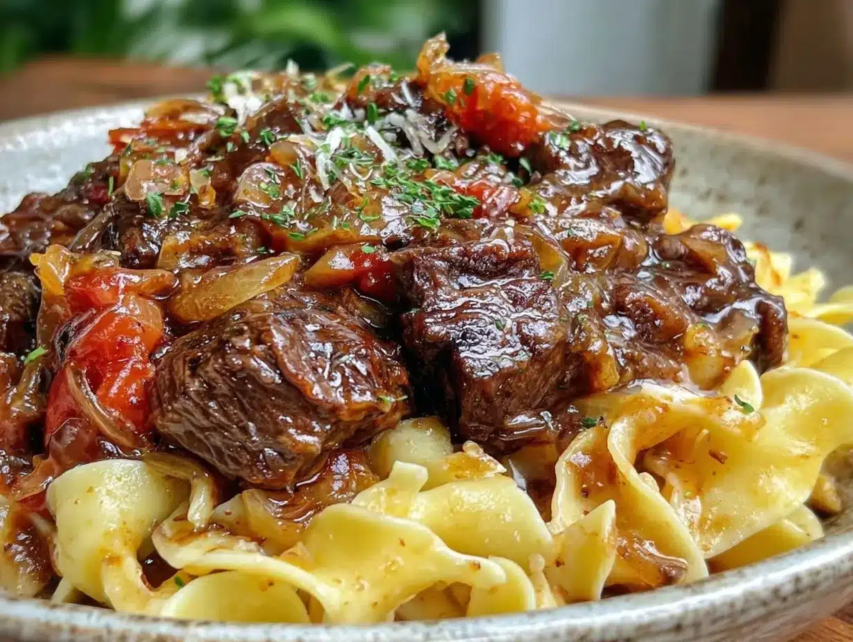 slow cooker beef bourguignon preparation steps