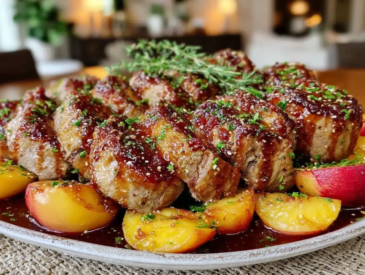 slow cooker honey garlic pork tenderloin preparation steps