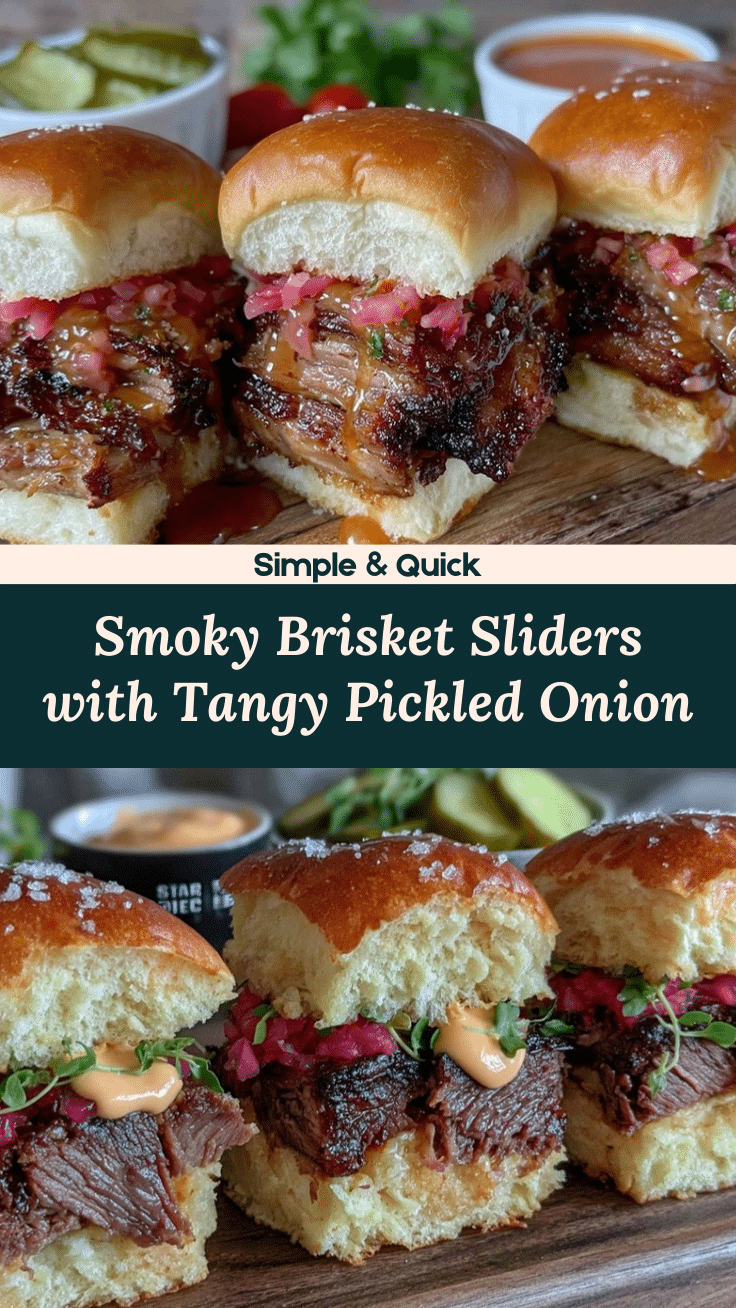 smoked brisket sliders recipe