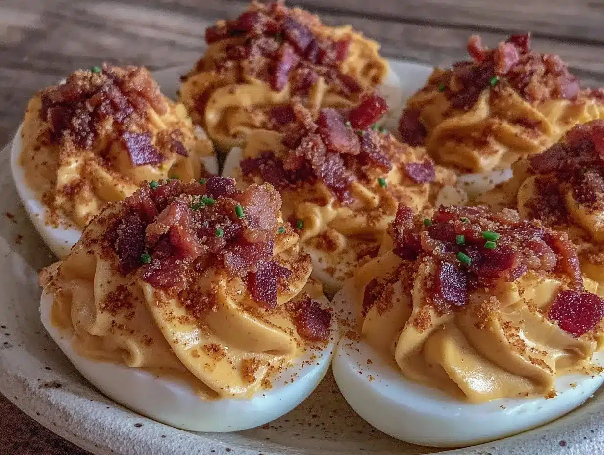 smoked paprika deviled eggs preparation steps