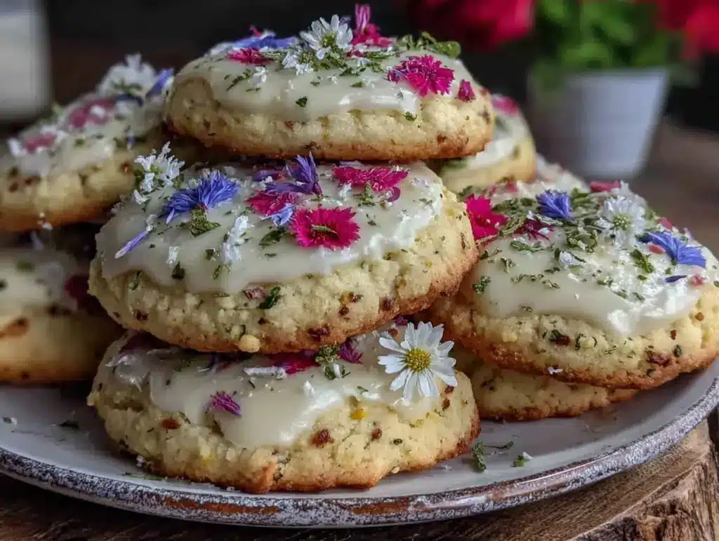 soft lemon zest sugar cookies - featured image