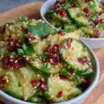 viral cucumber salad - featured image