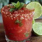 watermelon mint agua fresca - featured image