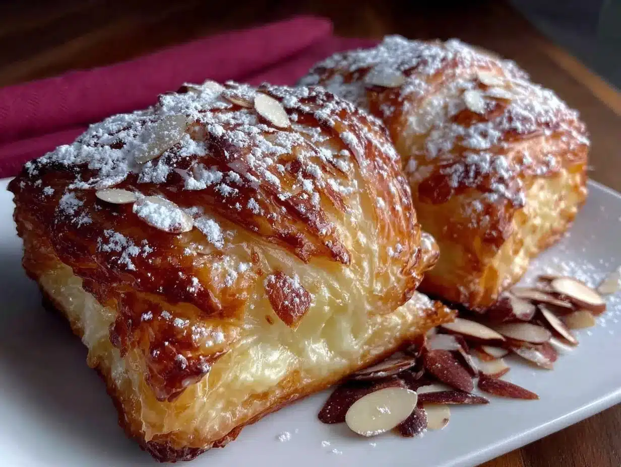 almond croissant bake preparation steps
