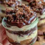 chocolate peanut butter parfait - featured image