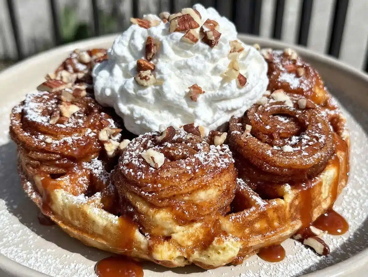 churro waffle sundae bar - featured image