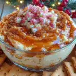 creamy caramel apple dip - featured image