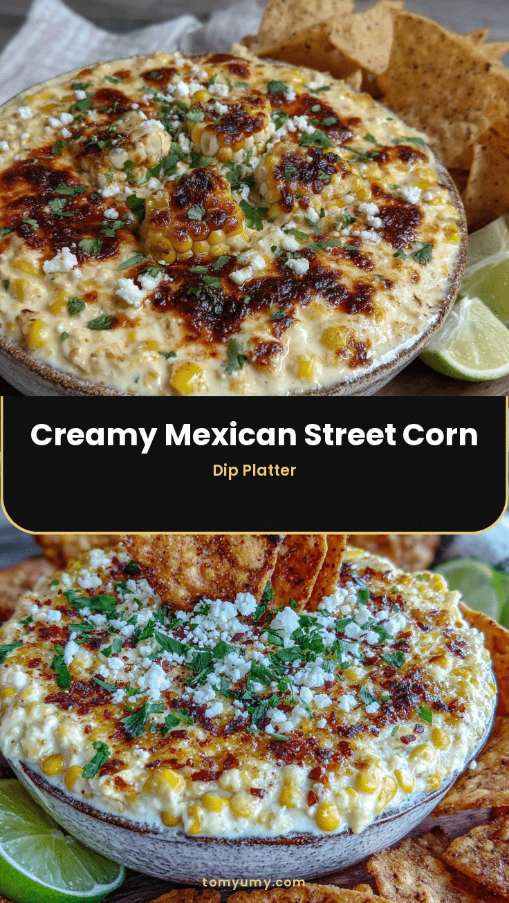 creamy mexican street corn dip recipe