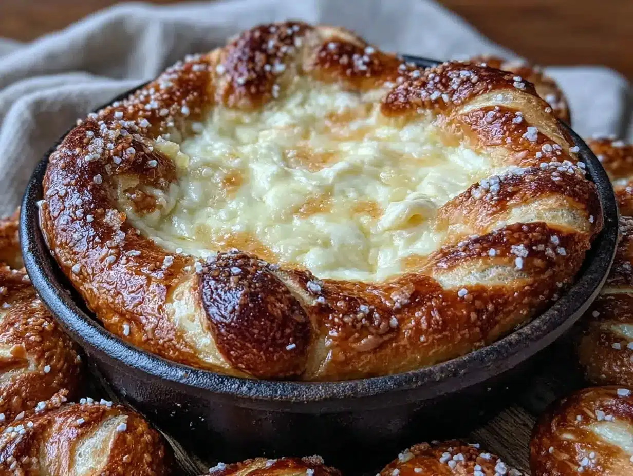 creamy three cheese beer fondue preparation steps