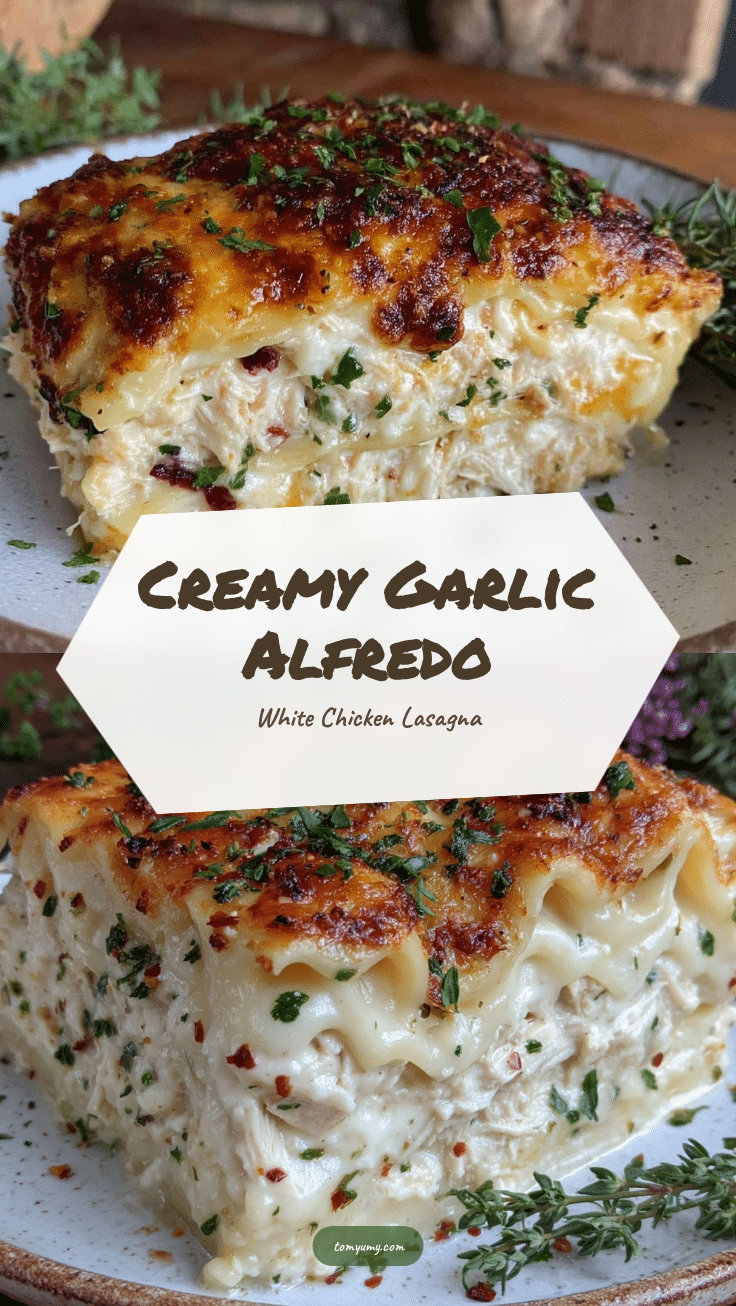 creamy white chicken lasagna recipe