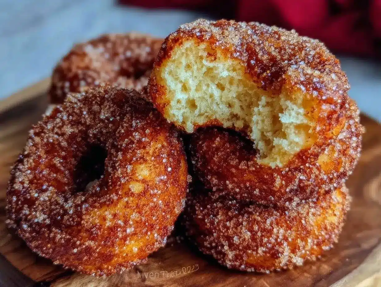 crispy apple cider donuts preparation steps