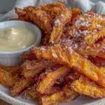 crispy baked sweet potato fries - featured image