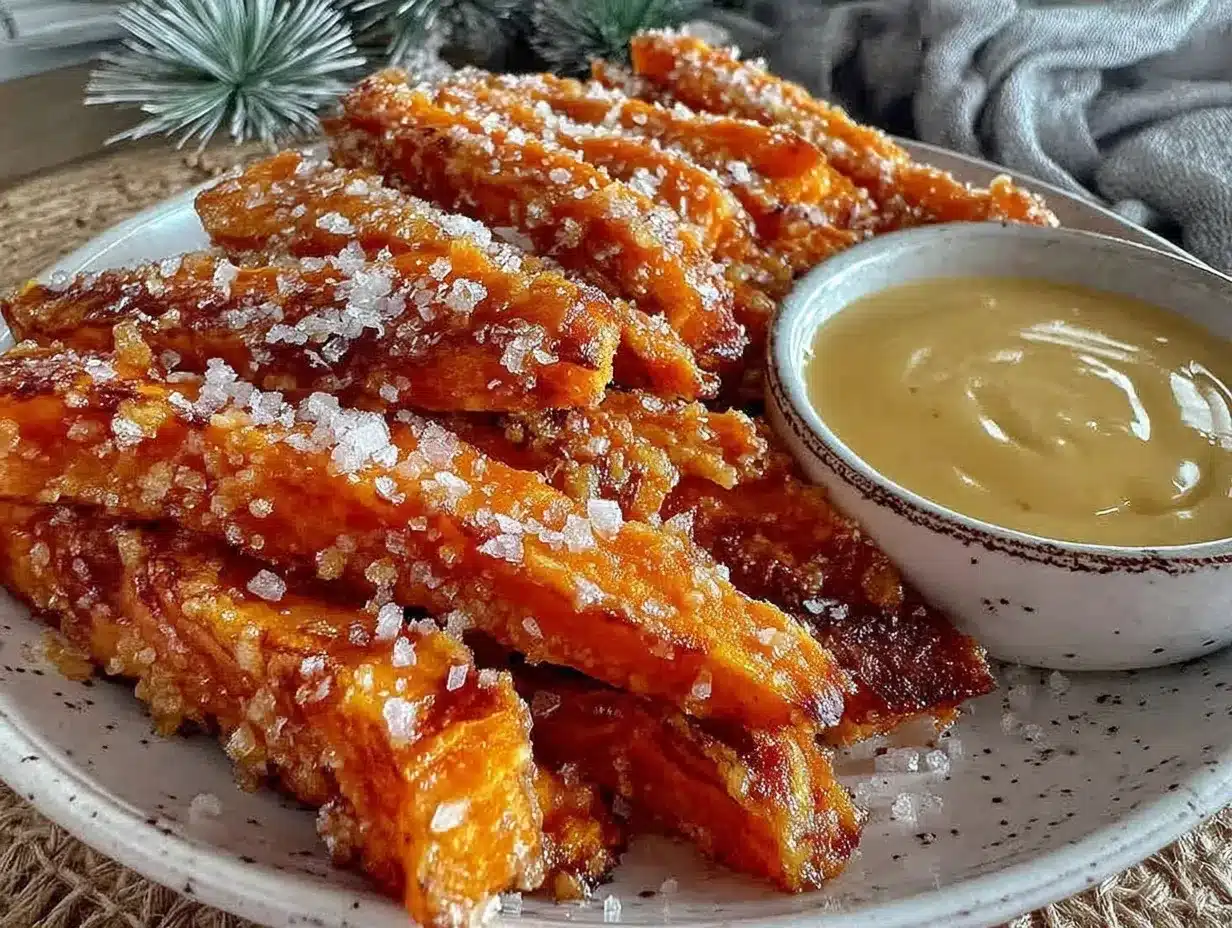 crispy baked sweet potato fries preparation steps