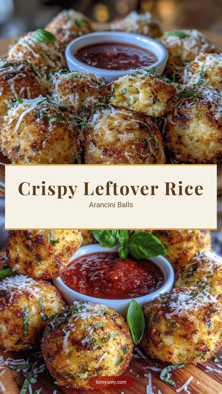 crispy leftover rice arancini balls recipe