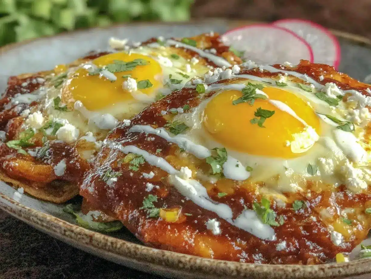 crispy red chilaquiles preparation steps