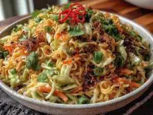 crunchy asian sesame slaw - featured image