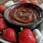 dark chocolate fondue pot - featured image