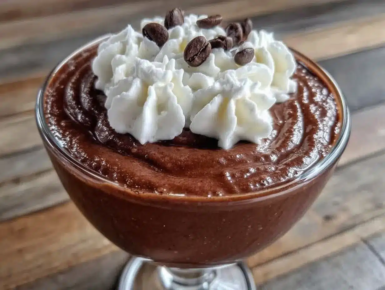 dark chocolate mousse preparation steps